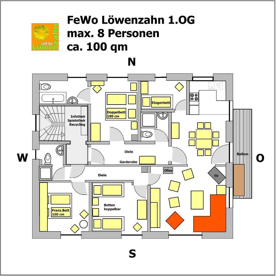 Landhaus Löwenzahn Unteregg Exterior foto